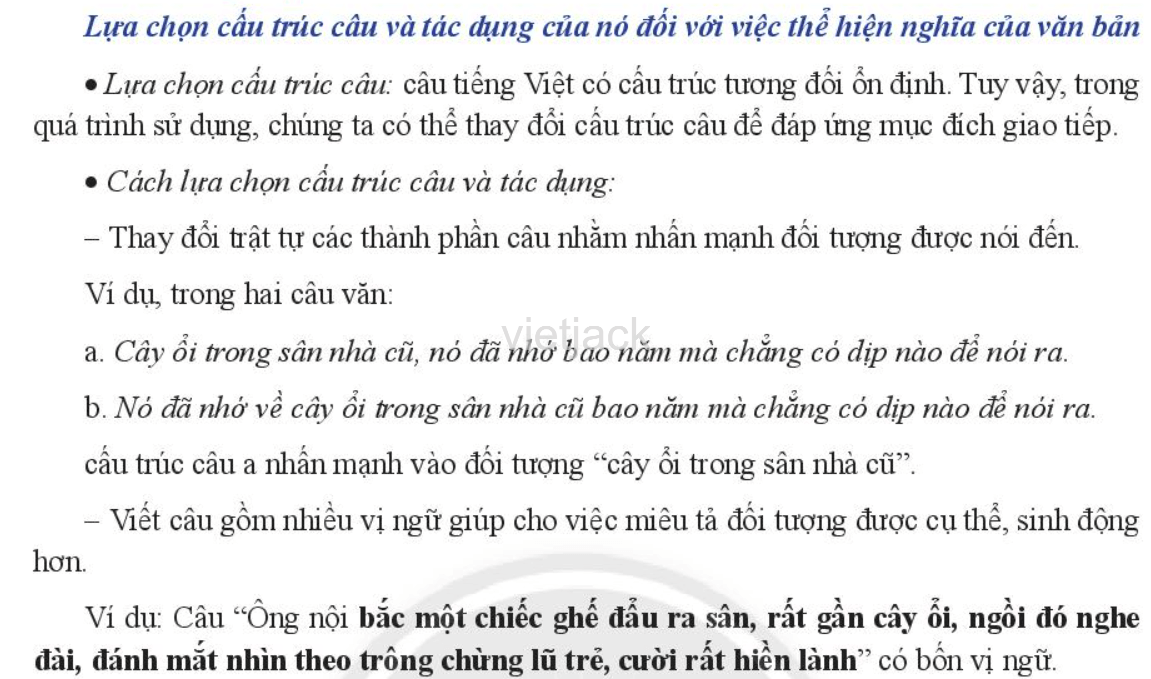 Tri thức ngữ văn trang 59, 60