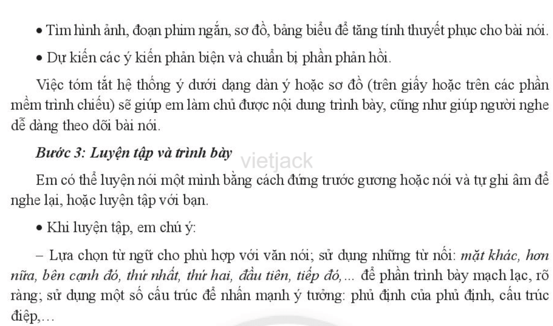 Trình bày ý kiến về một vấn đề trong đời sống