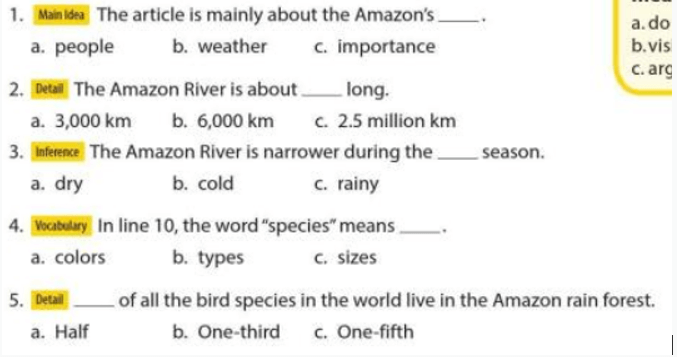 Tiếng Anh lớp 7 Unit 4 Comprehension trang 46 | Explore English 7 Cánh diều (ảnh 1)