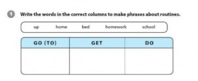 Unit 6: What time do you go to school?