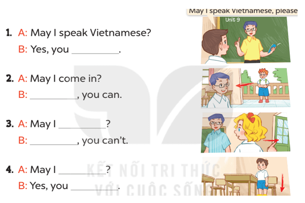 Tiếng Anh lớp 3 Unit 7 Lesson 2 trang 52, 53 | Kết nối tri thức