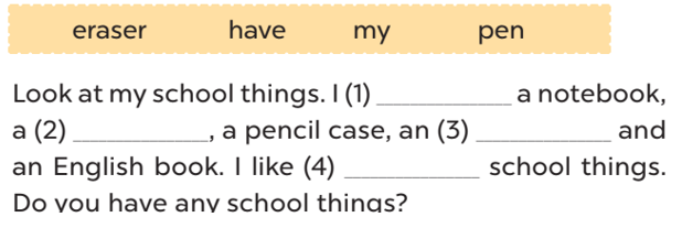 Tiếng Anh lớp 3 Unit 8 Lesson 3 trang 60, 61 | Kết nối tri thức