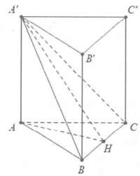 Bài tập Thể tích khối lăng trụ đứng có đáp án (ảnh 2)