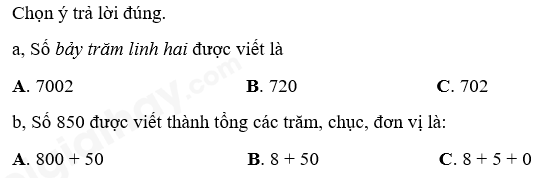 Toán lớp 3 Làm quen với chữ số La Mã trang 38 | Chân trời sáng tạo (ảnh 1)