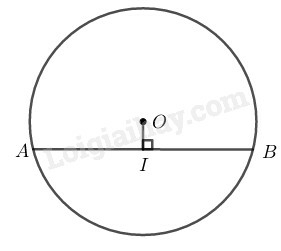 SBT Toán 9 Bài 3: Liên hệ giữa dây và khoảng cách từ tâm đến dây | Giải SBT Toán lớp 9 (ảnh 17)