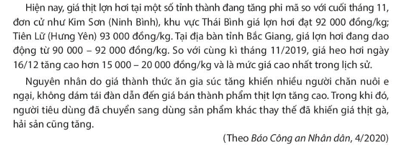 Kinh tế 10 Bài 4: Cơ chế thị trường | Chân trời sáng tạo (ảnh 1)