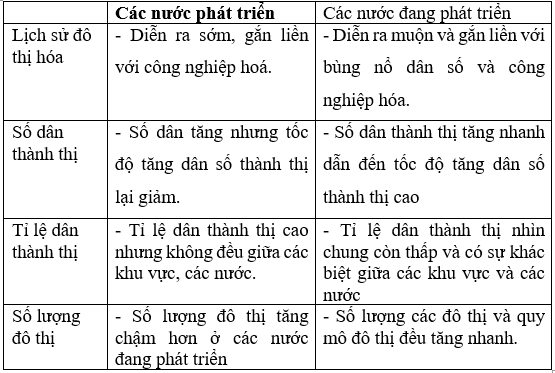 Chuyên đề Địa lí 10  Tác động của đô thị ở các nước đang phát triển – Kết nối tri thức (ảnh 1)