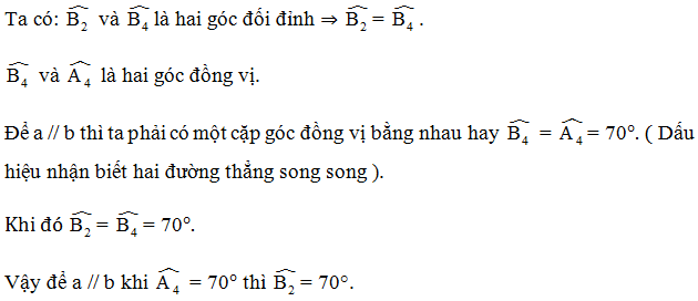 TOP 20 câu Trắc nghiệm Hai đường thẳng song song và dấu hiệu nhận biết - Toán 7 Kết nối tri thức (ảnh 1)