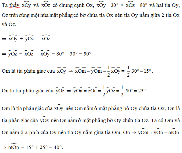 TOP 20 câu Trắc nghiệm Góc ở vị trí đặc biệt. Tia phân giác của 1 góc - Toán 7 Kết nối tri thức (ảnh 1)