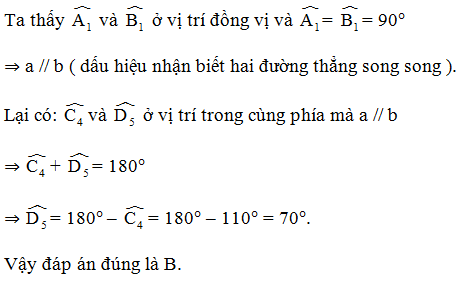 TOP 20 câu Trắc nghiệm Tiên đề Euclid. Tính chất của hai đường thẳng song song - Toán 7 Kết nối tri thức (ảnh 1)