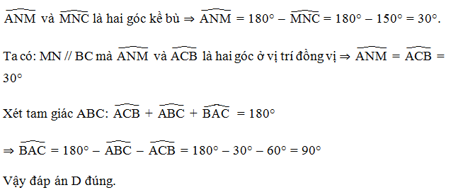 TOP 20 câu Trắc nghiệm Tiên đề Euclid. Tính chất của hai đường thẳng song song - Toán 7 Kết nối tri thức (ảnh 1)