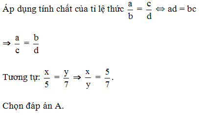 TOP 20 câu Trắc nghiệm Tỉ lệ thức - Toán 7 Kết nối tri thức (ảnh 1)