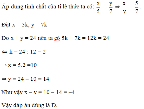 TOP 20 câu Trắc nghiệm Tỉ lệ thức - Toán 7 Kết nối tri thức (ảnh 1)