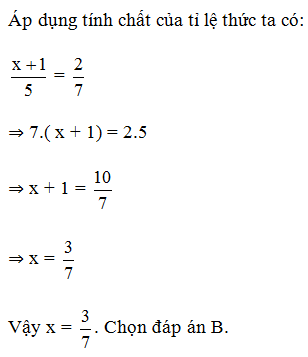 TOP 20 câu Trắc nghiệm Tỉ lệ thức - Toán 7 Kết nối tri thức (ảnh 1)