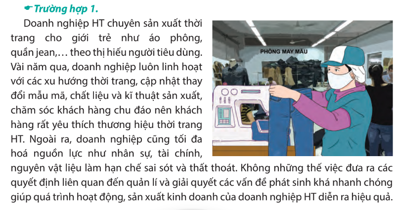 Chuyên đề Kinh tế pháp luật 10 Bài 4 (Chân trời sáng tạo): Khái quát chung về mô hình sản xuất kinh doanh của doanh nghiệp nhỏ  (ảnh 1)