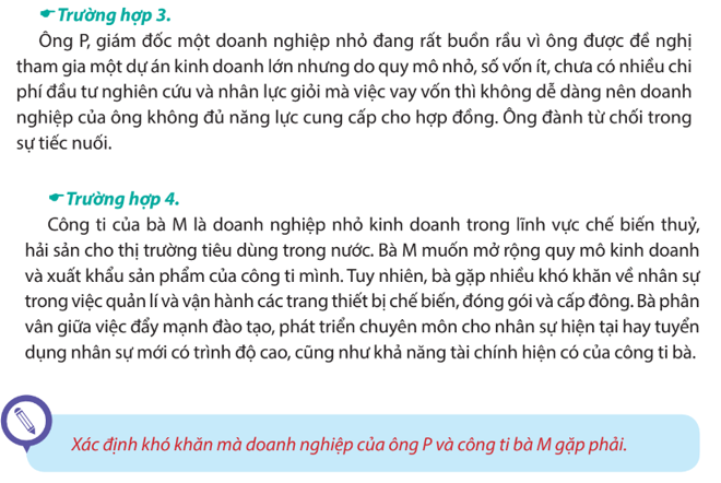 Chuyên đề Kinh tế pháp luật 10 Bài 4 (Chân trời sáng tạo): Khái quát chung về mô hình sản xuất kinh doanh của doanh nghiệp nhỏ  (ảnh 1)