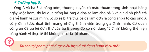 Chuyên đề Kinh tế pháp luật 10 Bài 6 (Chân trời sáng tạo): Khái quát về pháp luật hình sự  (ảnh 1)