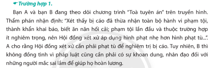 Chuyên đề Kinh tế pháp luật 10 Bài 6 (Chân trời sáng tạo): Khái quát về pháp luật hình sự  (ảnh 1)