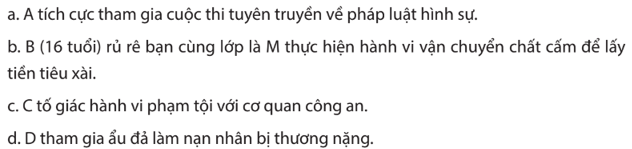 Chuyên đề Kinh tế pháp luật 10 Bài 6 (Chân trời sáng tạo): Khái quát về pháp luật hình sự  (ảnh 1)