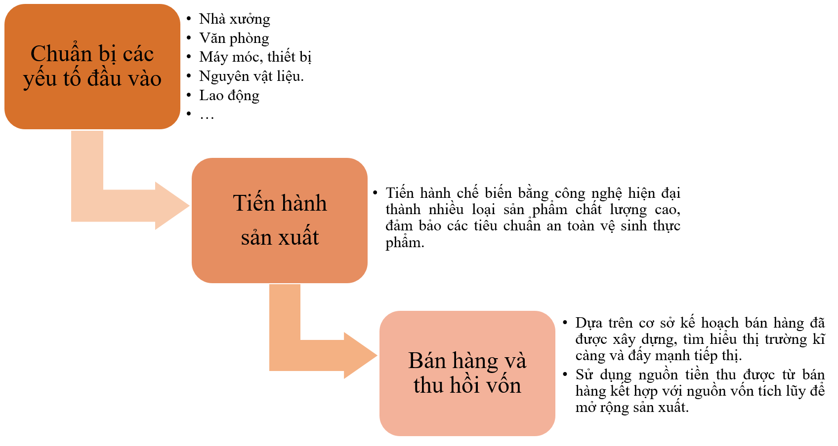 Chuyên đề Kinh tế pháp luật 10 Bài 7 (Cánh diều): Quy trình tổ chức, hoạt động của doanh nghiệp nhỏ  (ảnh 1)