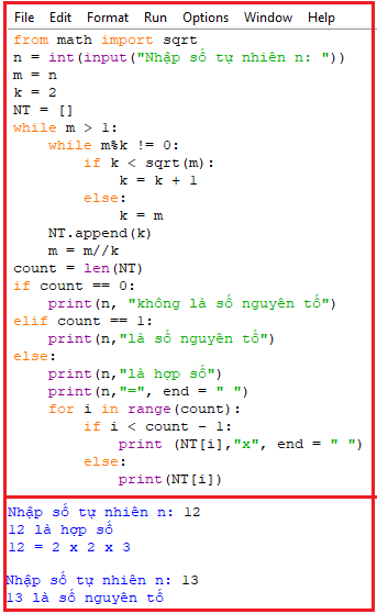 Sách bài tập Tin học 10 Bài 32 (Kết nối tri thức): Ôn tập lập tình Python (ảnh 1)