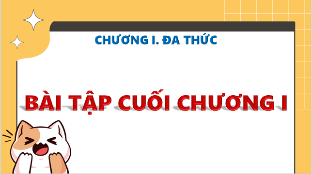 Giáo án điện tử Bài tập cuối chương 1 trang 27 | Bài giảng PPT Toán 8 Kết nối tri thức (ảnh 1)