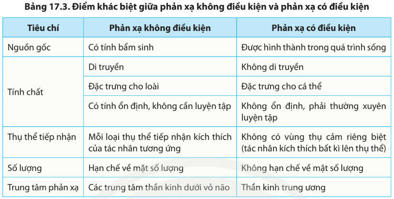 Lý thuyết Sinh học 11 Bài 17 (Chân trời sáng tạo): Cảm ứng ở động vật (ảnh 1)