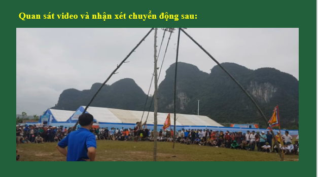 Giáo án điện tử Giao động điều hòa | Bài giảng PPT Vật lí 11 Kết nối tri thức (ảnh 1)