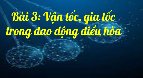 Giáo án điện tử Vận tốc, gia tốc trong dao động điều hoà | Bài giảng PPT Vật lí 11 Kết nối tri thức (ảnh 1)