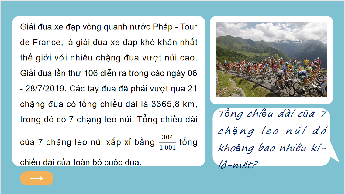 Giáo án điện tử  Hai bài toán về phân số| Bài giảng PPT Toán 6 (ảnh 1)