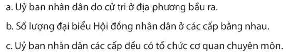 Pháp luật 10 Bài 16: Chính quyền địa phương | Chân trời sáng tạo (ảnh 11)