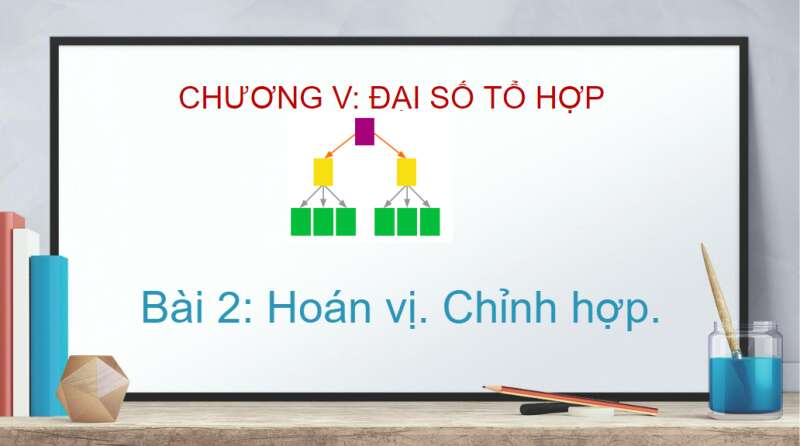 Bài giảng điện tử Hoán vị. Chỉnh hợp | Giáo án PPT Toán 10 Cánh diều (ảnh 1)