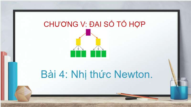 Bài giảng điện tử Nhị thức Newton | Giáo án PPT Toán 10 Cánh diều (ảnh 1)