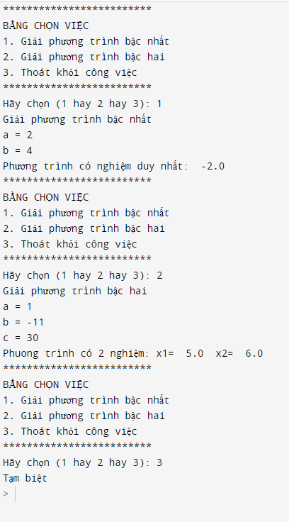 Tin học 10 Bài 11: Thực hành lập trình với hàm và thư viện | Cánh diều (ảnh 3)