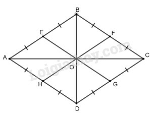 SBT Toán 9 Bài 1: Sự xác định đường tròn. Tính chất đối xứng của đường tròn | Giải SBT Toán lớp 9 (ảnh 8)