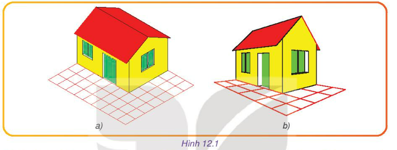 Công nghệ 10 Bài 12: Hình chiếu phối cảnh | Kết nối tri thức (ảnh 1)