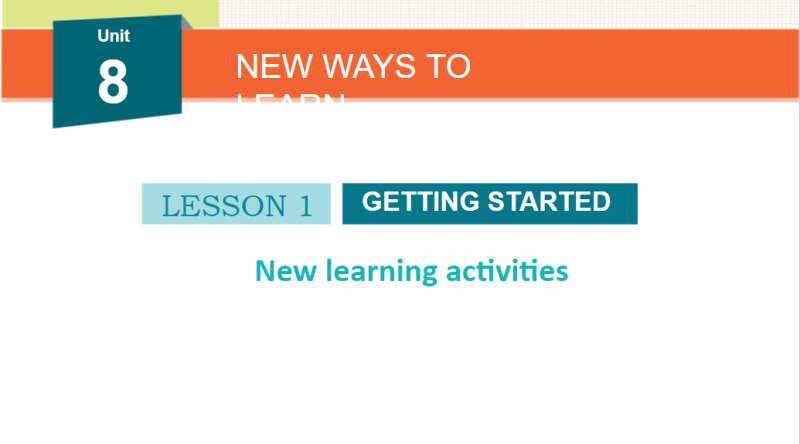 Bài giảng điện tử Unit 8 - Lesson 1 | Giáo án PPT Tiếng Anh 10 (ảnh 1)