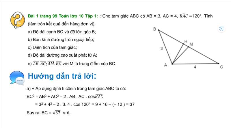 Bài giảng điện tử Bài tập cuối chương 4| Giáo án PPT Toán 10 Cánh diều (ảnh 2)