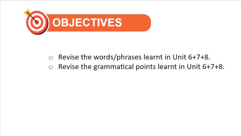 Bài giảng điện tử Review 3 | Giáo án PPT Tiếng Anh 10 Global success (ảnh 3)