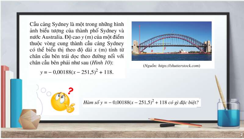 Bài giảng điện tử Hàm Số Bậc Hai.  Đồ Thị Hàm Số Bậc Hai Và Ứng Dụng | Giáo án PPT Toán 10 Cánh diều (ảnh 2)