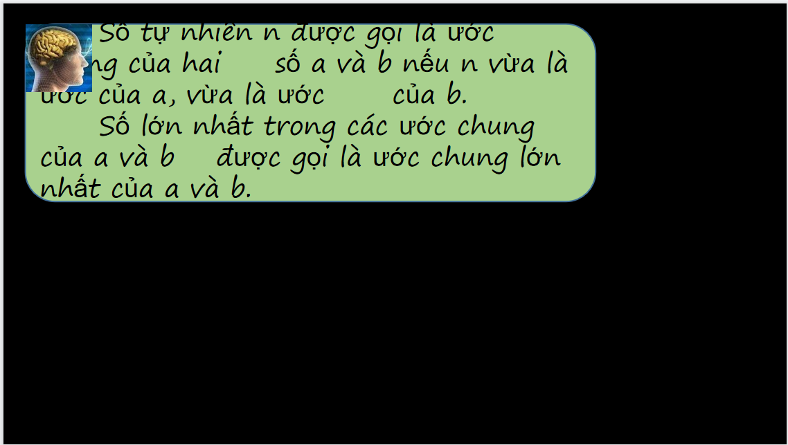 Giáo án điện tử Ước chung và ước chung lớn nhất| Bài giảng PPT Toán 6 (ảnh 1)