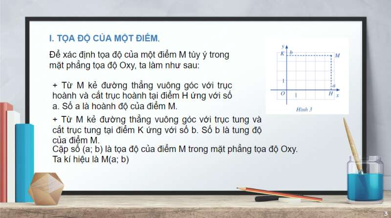 Bài giảng điện tử Tọa độ của vectơ | Giáo án PPT Toán 10 Cánh diều (ảnh 3)