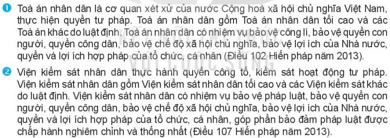 Pháp luật 10 Bài 18: Nội dung cơ bản của Hiến pháp về bộ máy nhà nước Cộng hòa xã hội chủ nghĩa Việt Nam | Kết nối tri thức (ảnh 4)