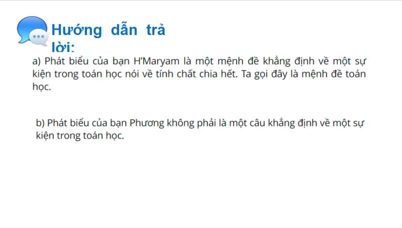 Bài giảng điện tử Mệnh đề toán học | Giáo án PPT Tiếng Anh 10 (ảnh 4)