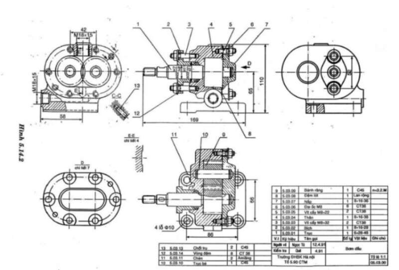 Công nghệ 10 Bài 14: Bản vẽ cơ khí | Kết nối tri thức (ảnh 4)