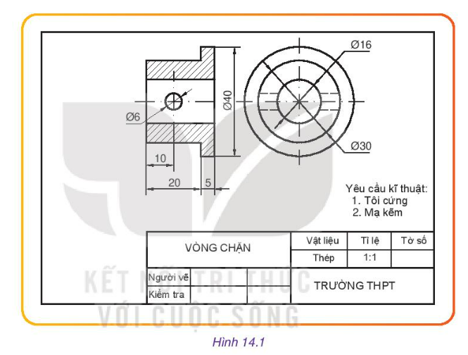 Công nghệ 10 Bài 14: Bản vẽ cơ khí | Kết nối tri thức (ảnh 1)