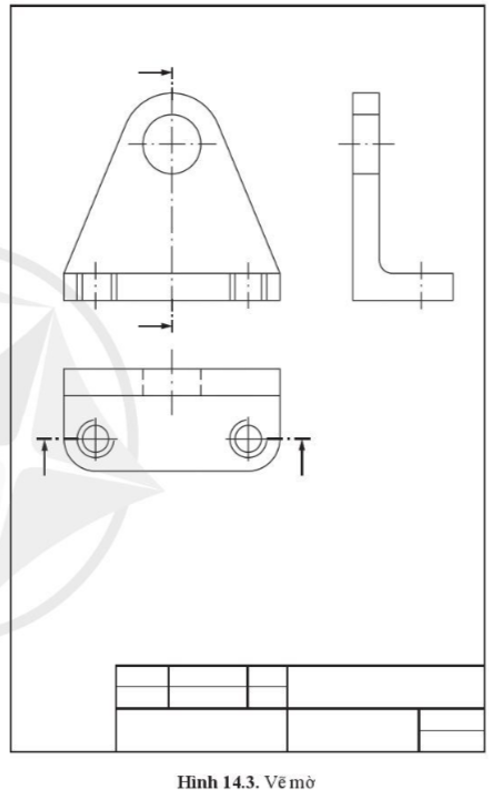 Giải Công nghệ 10 Bài 14: Bản vẽ chi tiết - Cánh diều (ảnh 1)