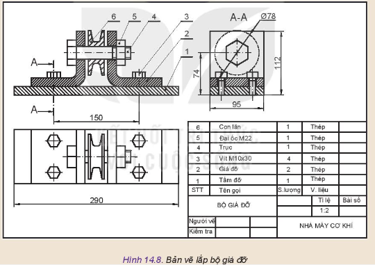 Công nghệ 10 Bài 14: Bản vẽ cơ khí | Kết nối tri thức (ảnh 3)