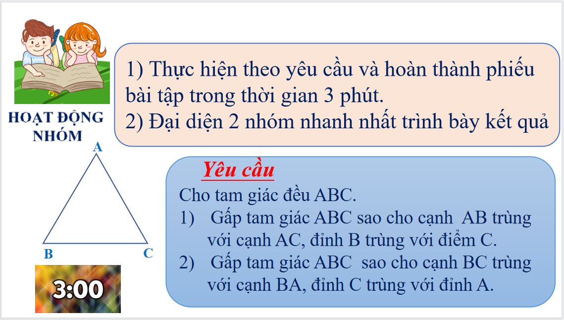 Giáo án điện tử Tam giác đều. Hình Vuông. Hình lục giác đều| Bài giảng PPT Toán 6 (ảnh 1)