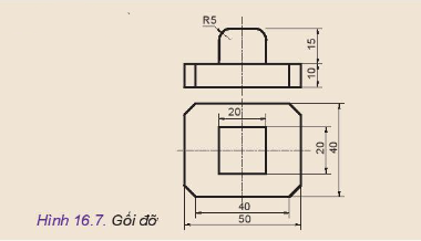 Công nghệ 10 Bài 16: Vẽ kĩ thuật với sự trợ giúp của máy tính | Kết nối tri thức (ảnh 5)